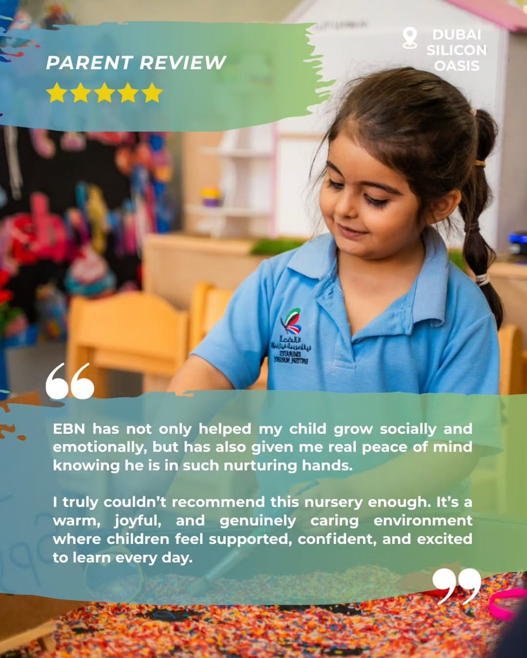Post 8 by Emirates British Nursery on Instagram (image)