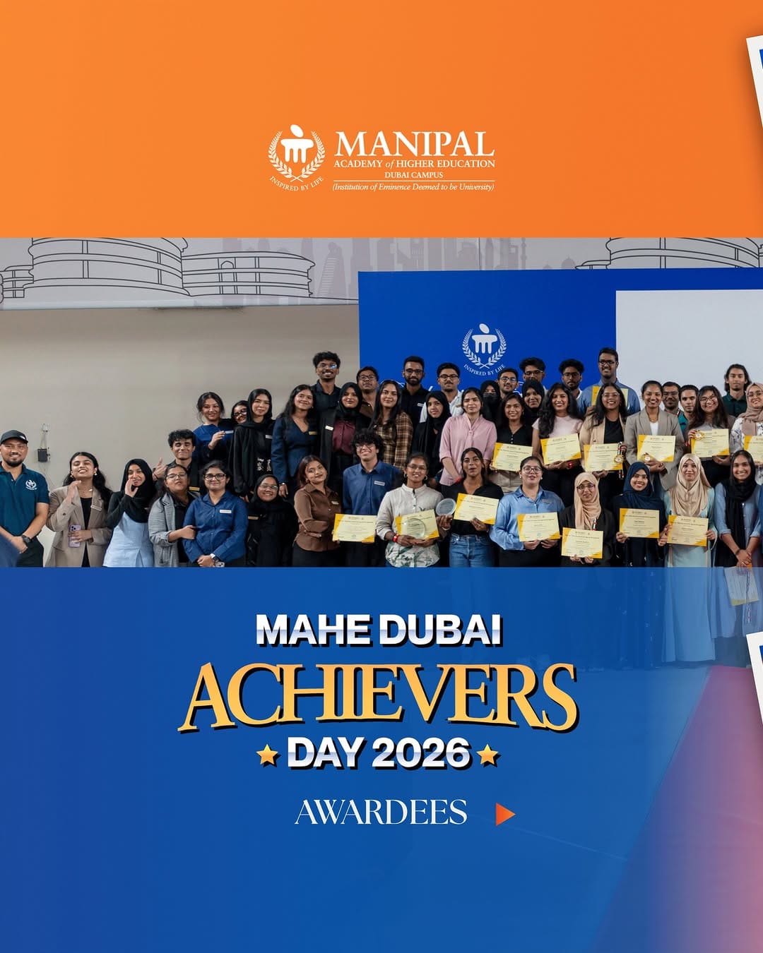 Post 1 by MAHE, Dubai Campus on Instagram (carousel)