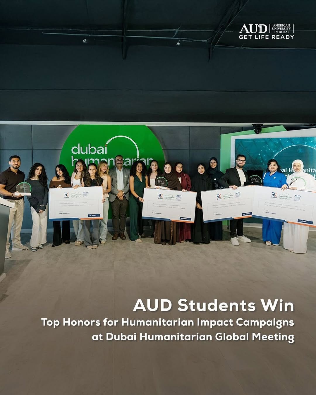 Post 1 by American UNI in Dubai-MBRSC on Instagram (image)
