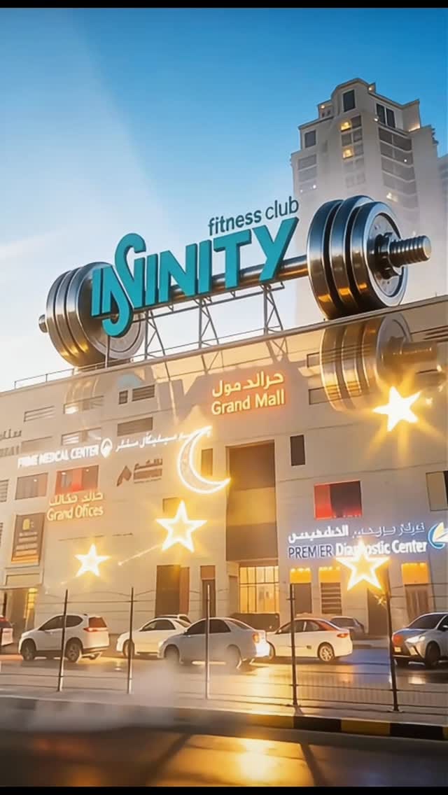Post 9 by Infinity Fitness & Bodybuilding Club | Gym in Ajman on Instagram (video)