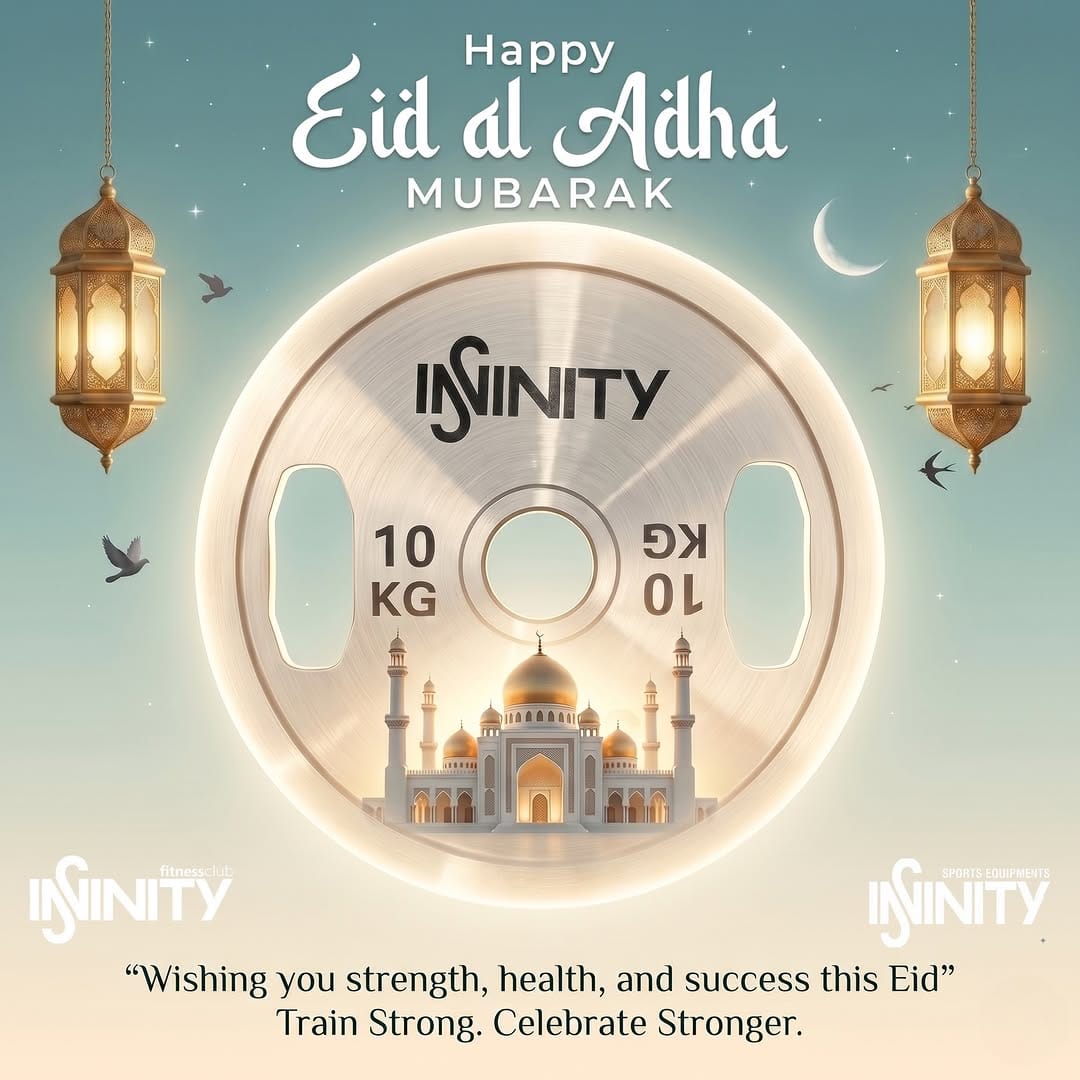 Post 8 by Infinity Fitness & Bodybuilding Club | Gym in Ajman on Instagram (image)