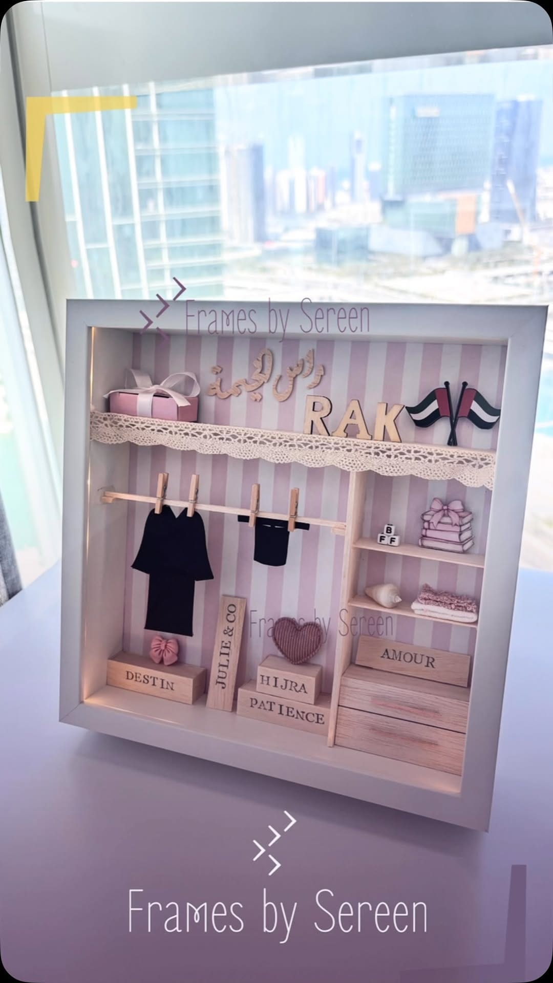 Post 4 by Frames by Sereen on Instagram (video)