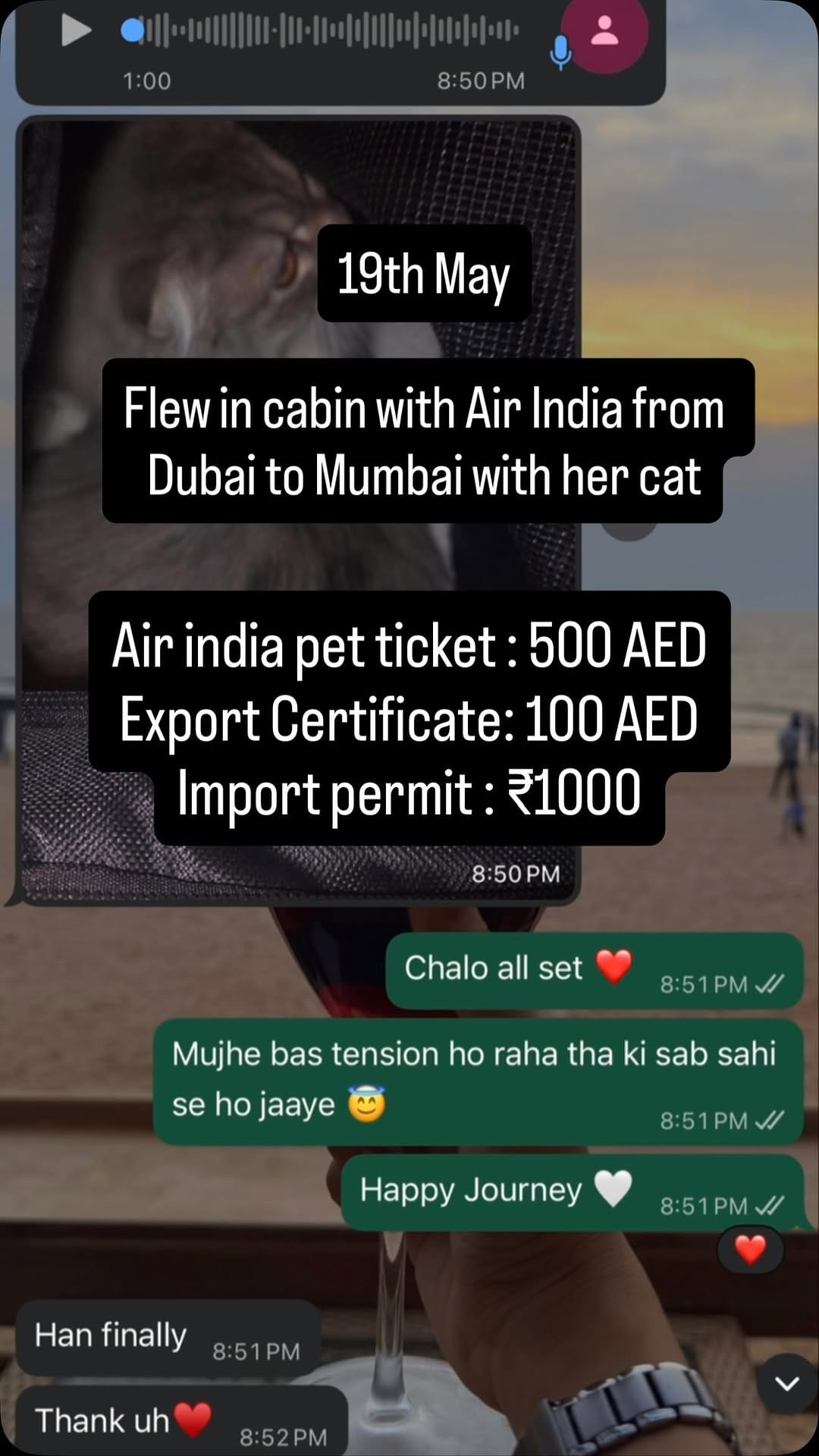 Post 7 by Neha Choudhury on Instagram (video)