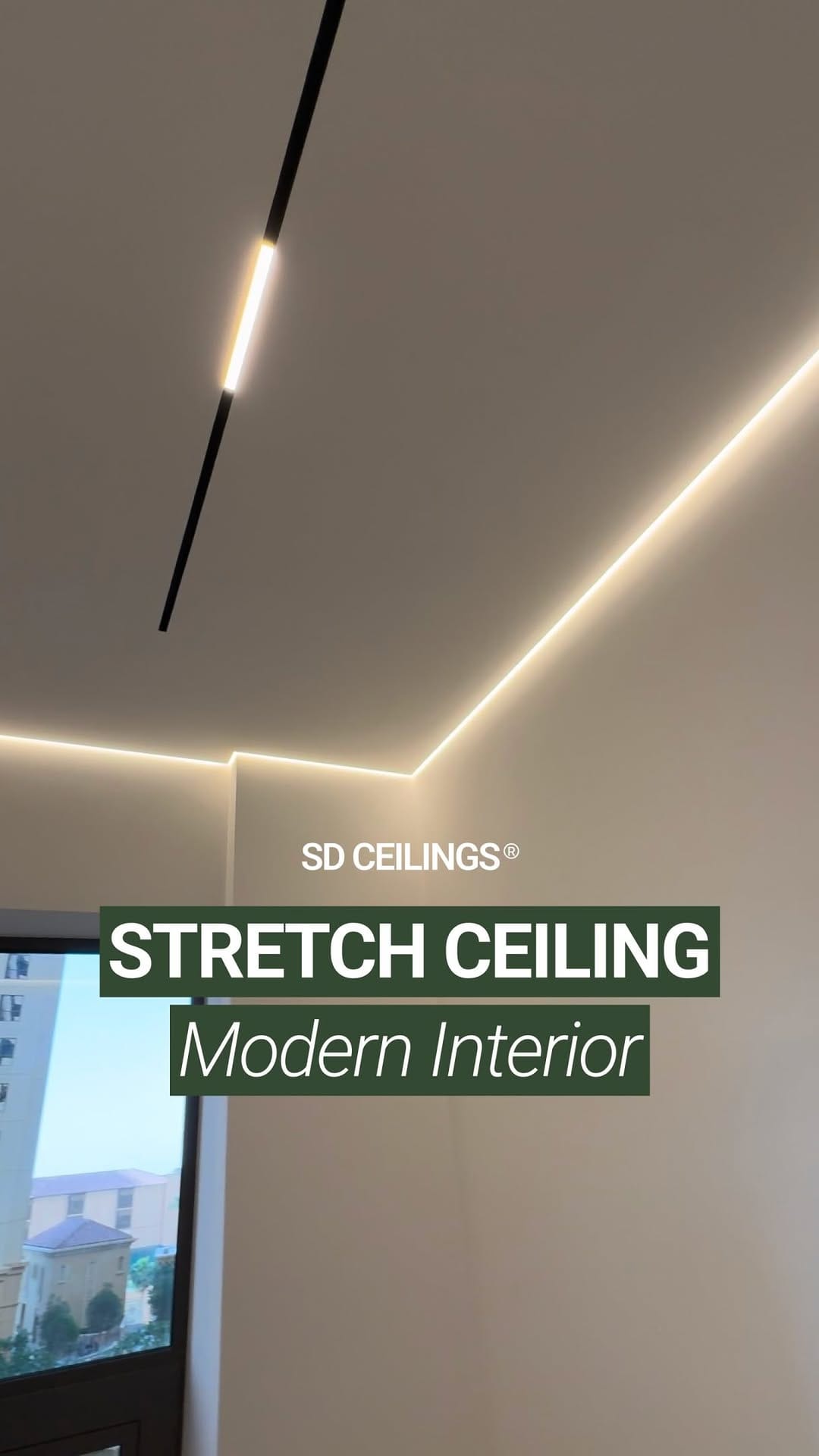 Post 2 by Stretch Ceilings & Lighting | SD CEILINGS® UAE 🇦🇪 on Instagram (video)