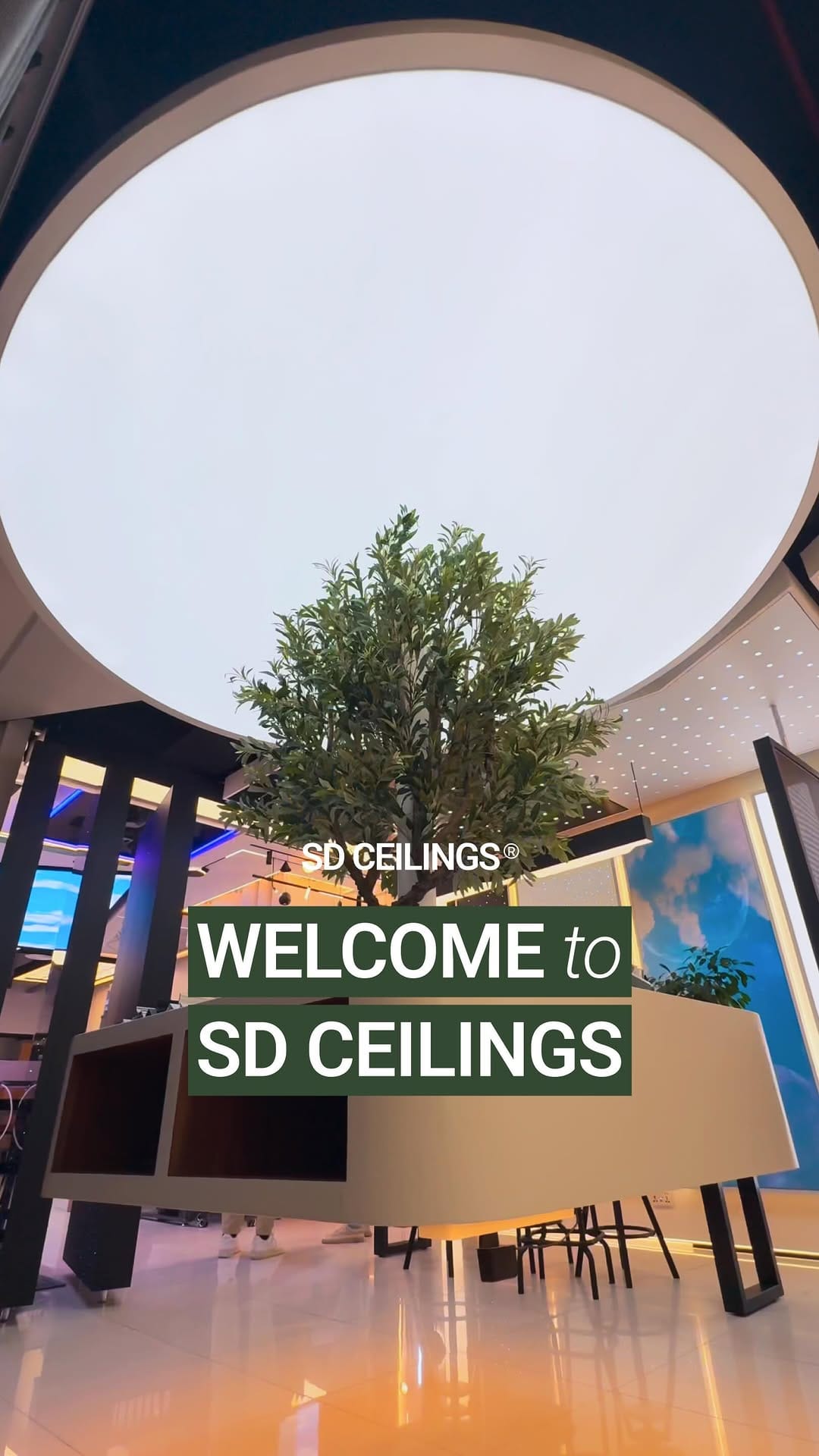 Post 8 by Stretch Ceilings & Lighting | SD CEILINGS® UAE 🇦🇪 on Instagram (video)