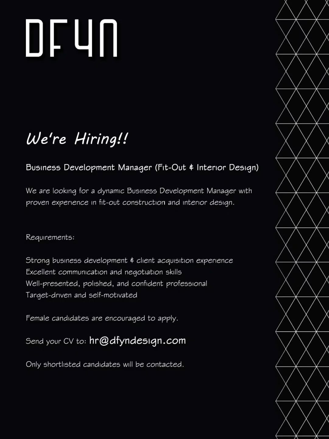 Post 2 by DFYN Group on Instagram (image)