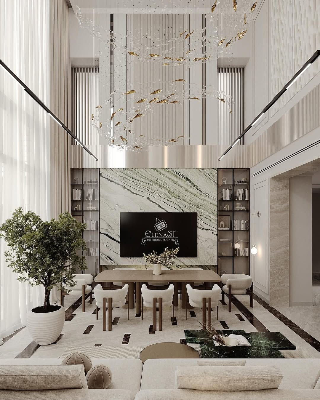 Post 8 by INTERIOR DESIGN FIT OUT DUBAI on Instagram (carousel)