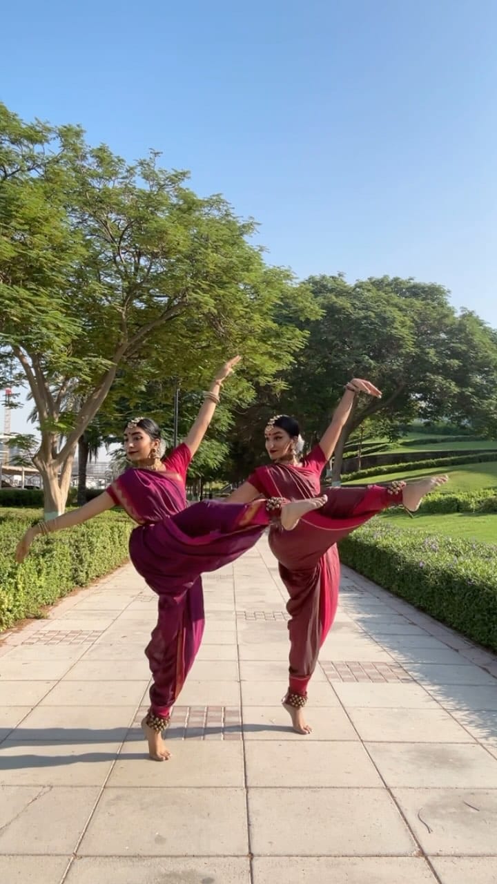 Post 8 by Nidhi and Neha on Instagram (video)