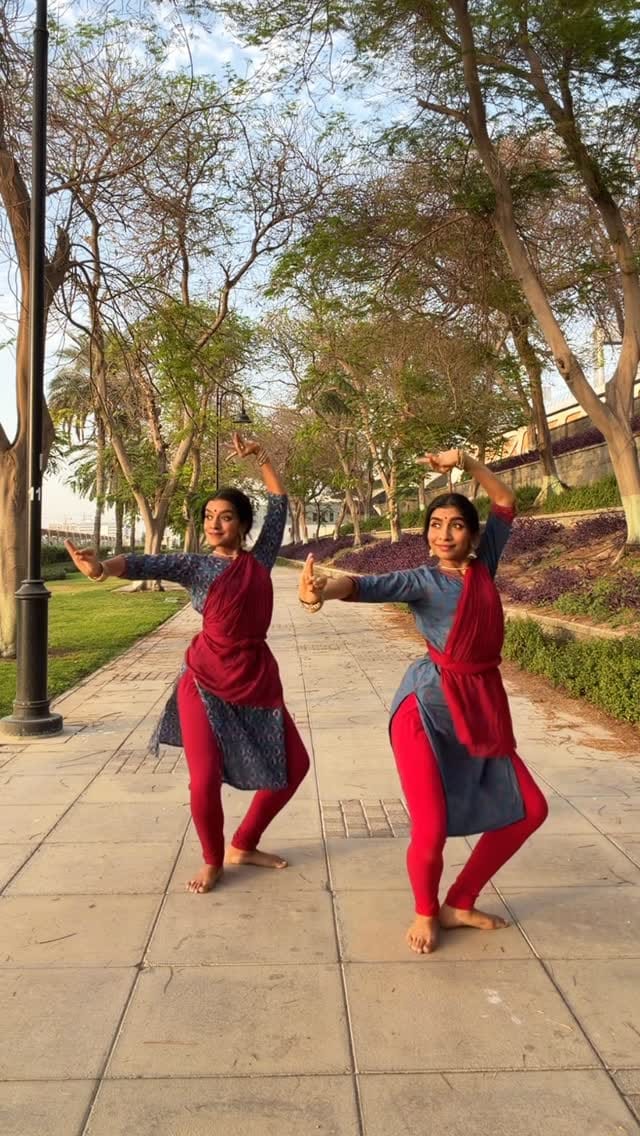 Post 7 by Nidhi and Neha on Instagram (video)