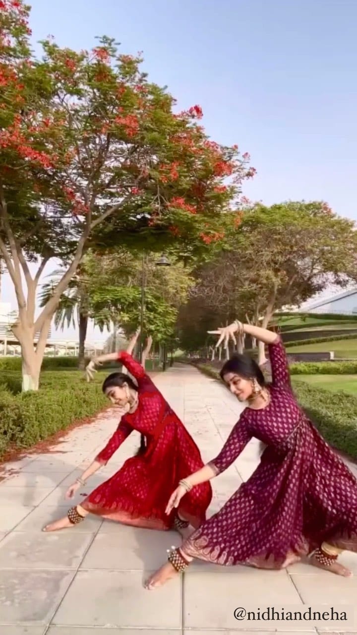Post 10 by Nidhi and Neha on Instagram (video)