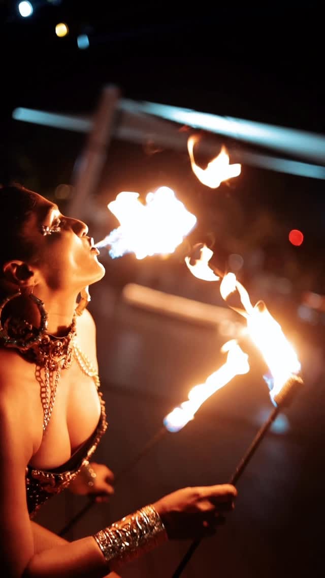 Post 2 by FireArtist  Dubai on Instagram (video)