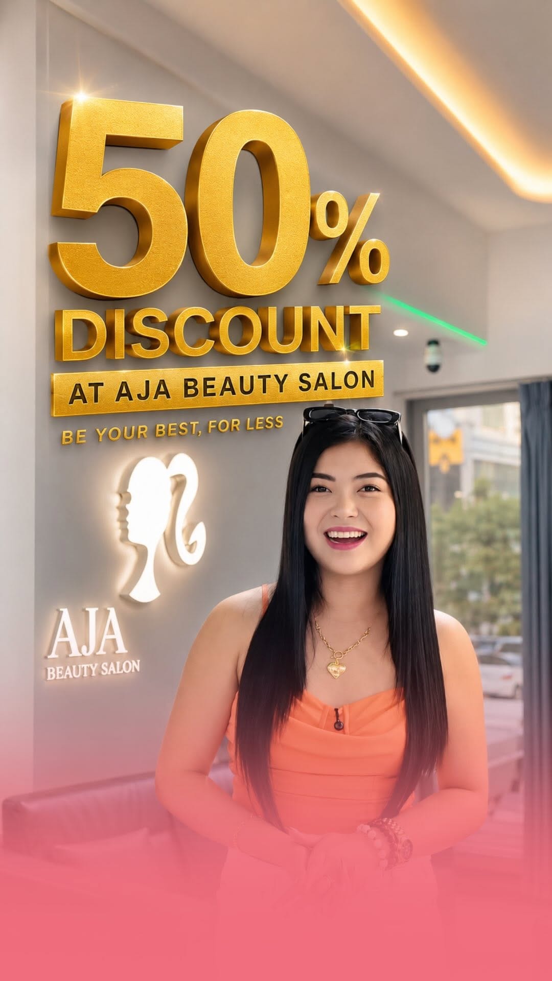 Post 7 by AJA Beauty Salon on Instagram (video)