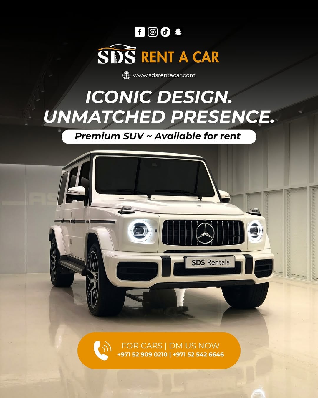 Post 2 by SDSRENTACARUAE on Instagram (image)