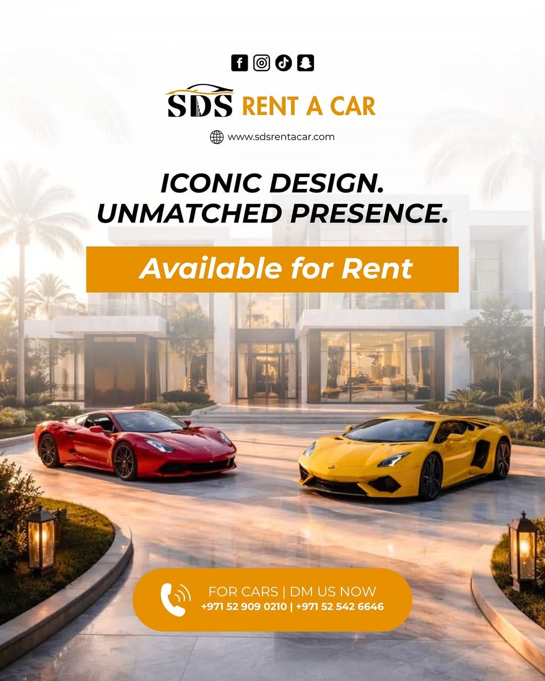Post 4 by SDSRENTACARUAE on Instagram (image)