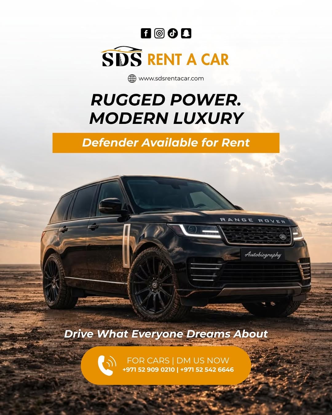 Post 3 by SDSRENTACARUAE on Instagram (image)