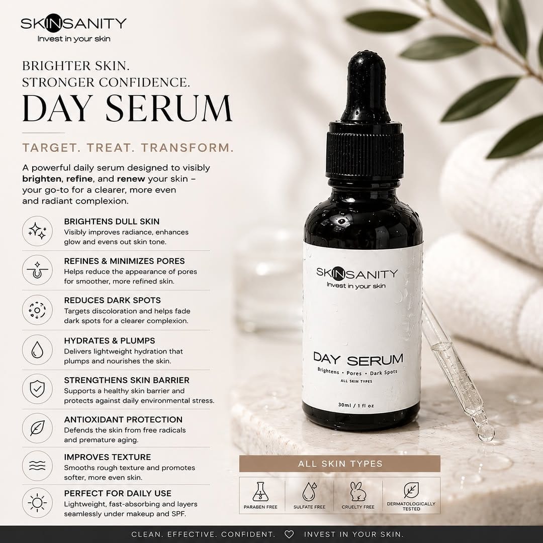 Post 3 by SKINSANITY Cosmetic Skincare Products on Instagram (image)