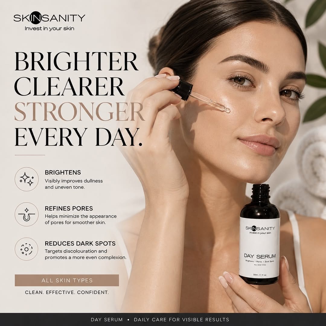 Post 2 by SKINSANITY Cosmetic Skincare Products on Instagram (image)