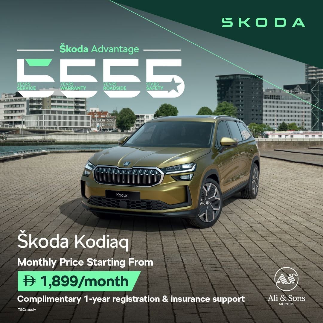 Post 9 by Škoda UAE - Ali & Sons on Instagram (image)