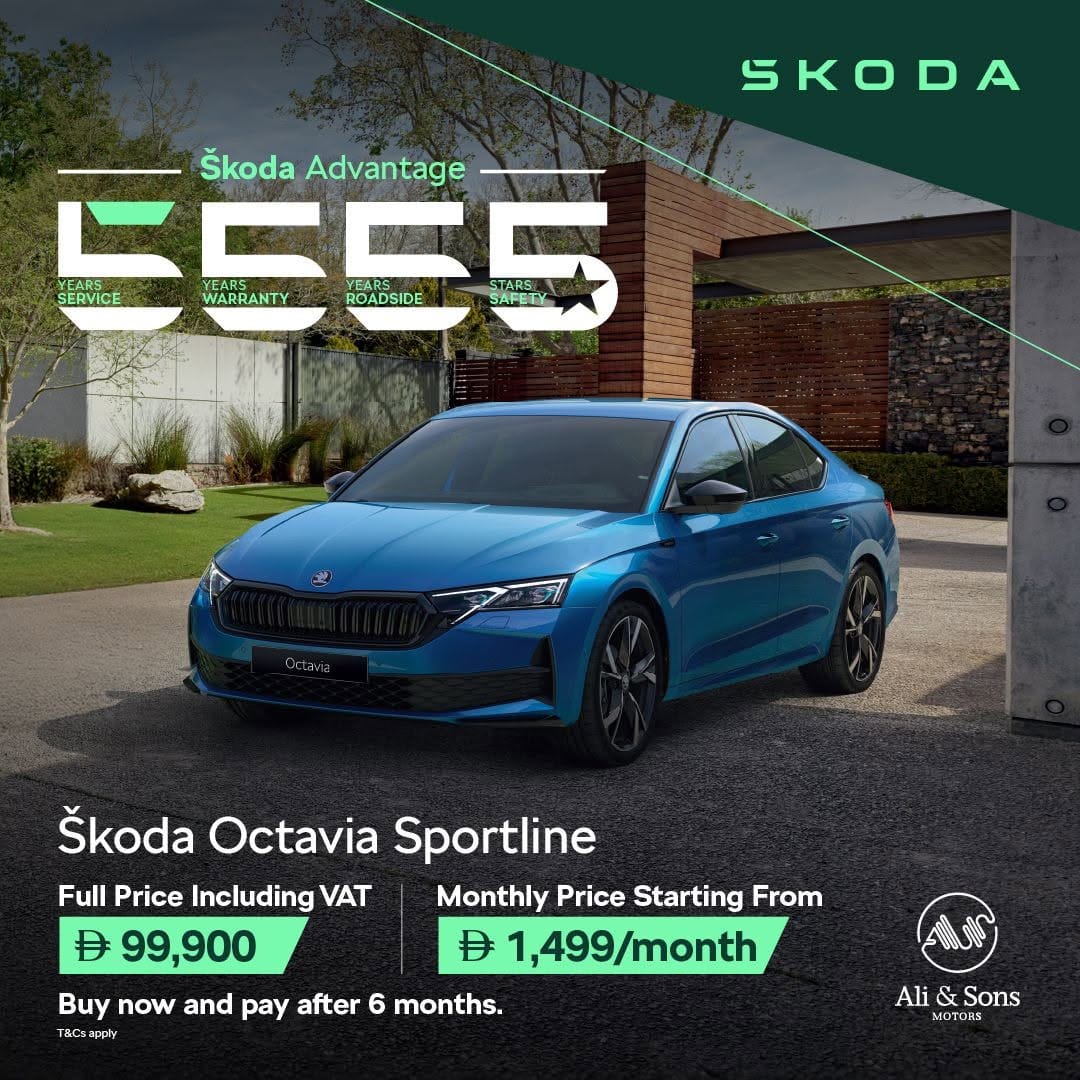 Post 10 by Škoda UAE - Ali & Sons on Instagram (image)