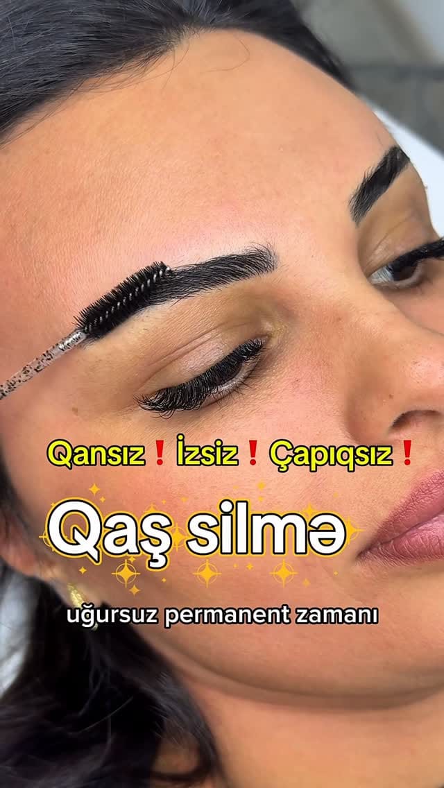 Post 2 by Dodaq | Qas | Layner |Qas silme on Instagram (video)