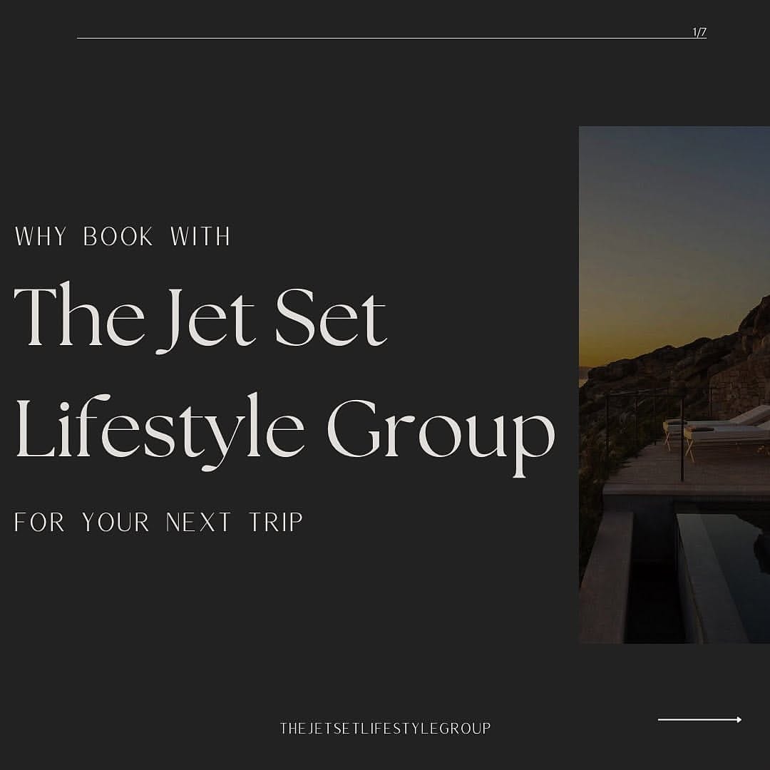 Post 10 by The Jet Set Lifestyle Group | Luxury Travel Company on Instagram (carousel)