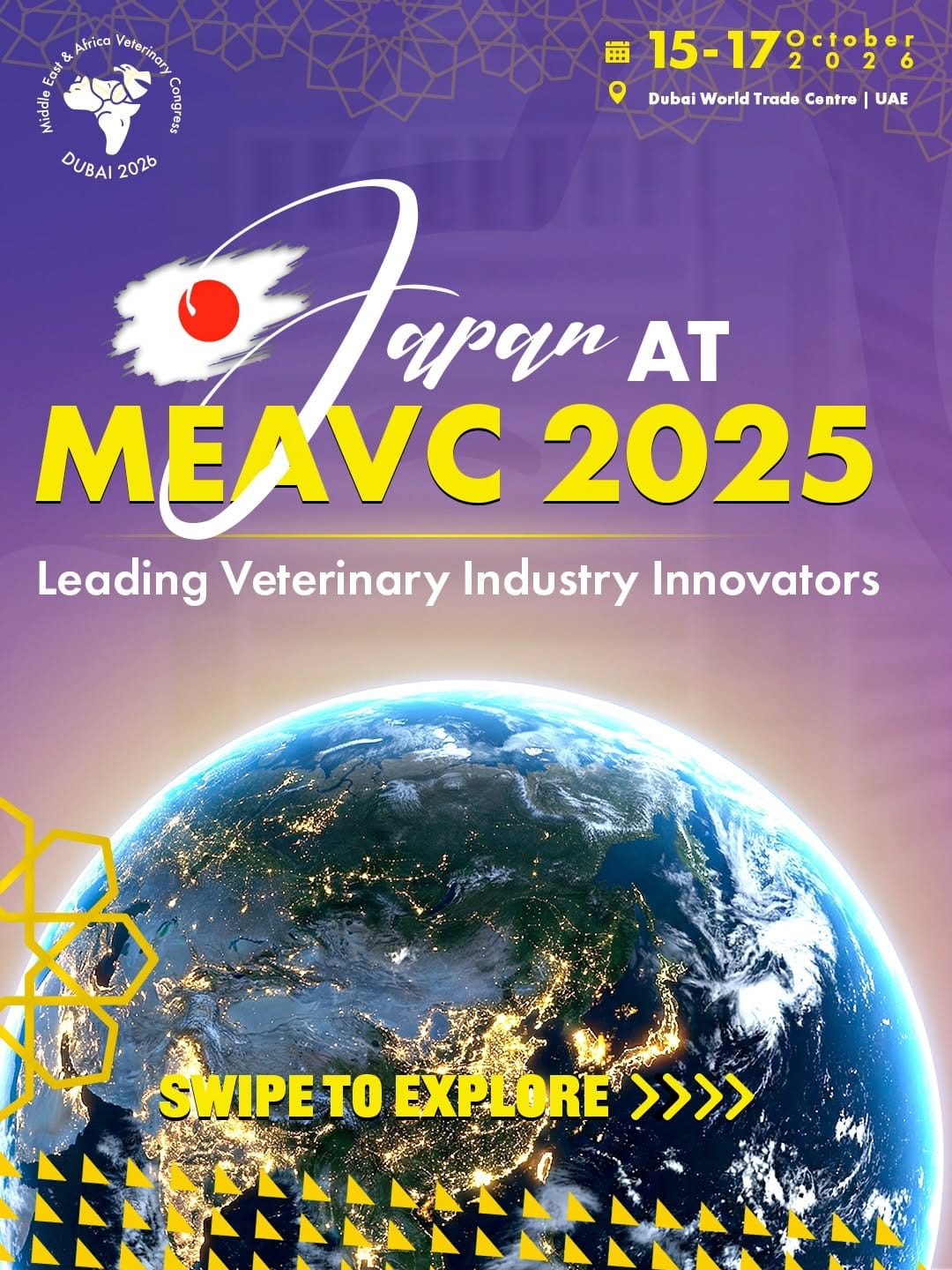 Post 5 by Middle East & Africa Veterinary Congress on Instagram (carousel)