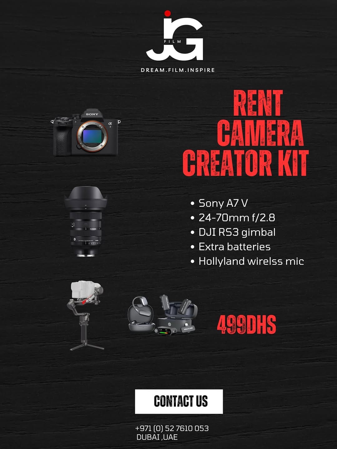 Post 5 by JG FILM DUBAI on Instagram (image)