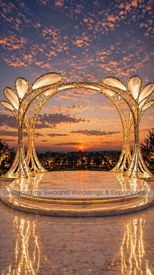 Post 2 by Swaaha Weddings & Experiences on Instagram (video)