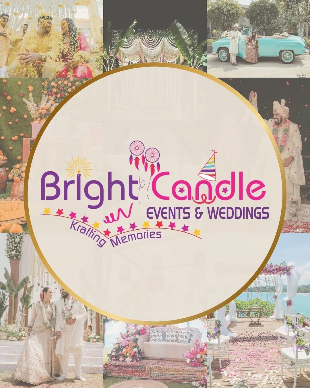 Post 9 by Bright Candle Events & Weddings on Instagram (carousel)