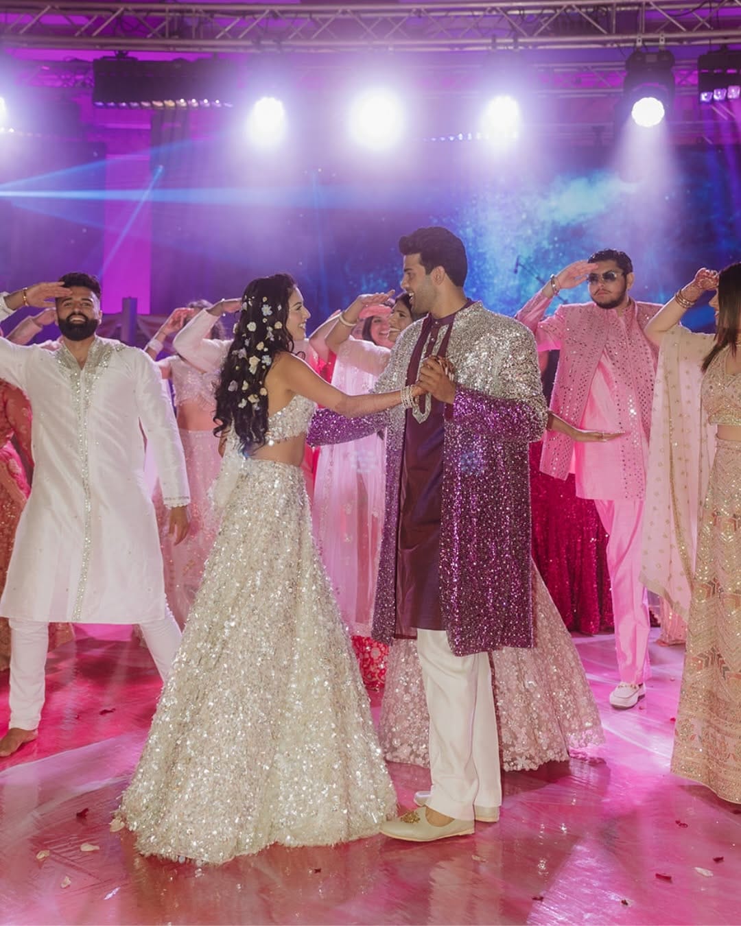 Post 4 by Weddings by Ekta Saigal Lulla | Wedding Planner on Instagram (carousel)