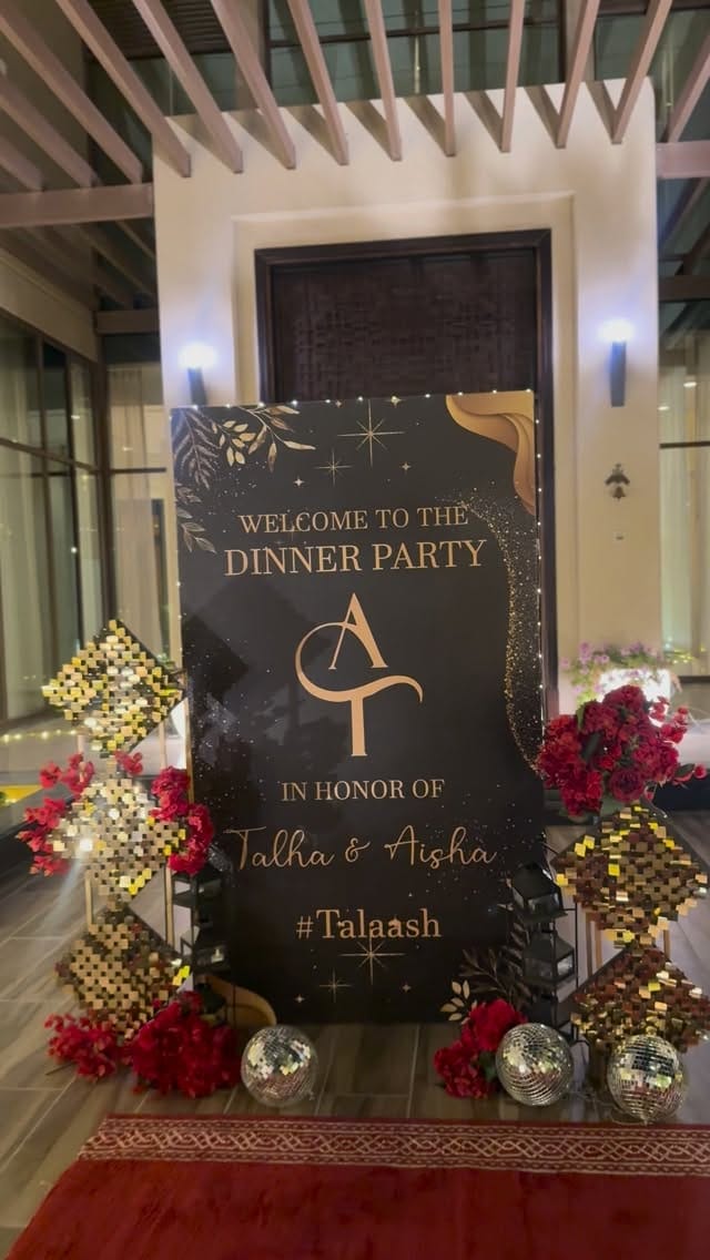 Post 7 by Fancy Hobbies Luxury Events by Aisha Uzair on Instagram (video)