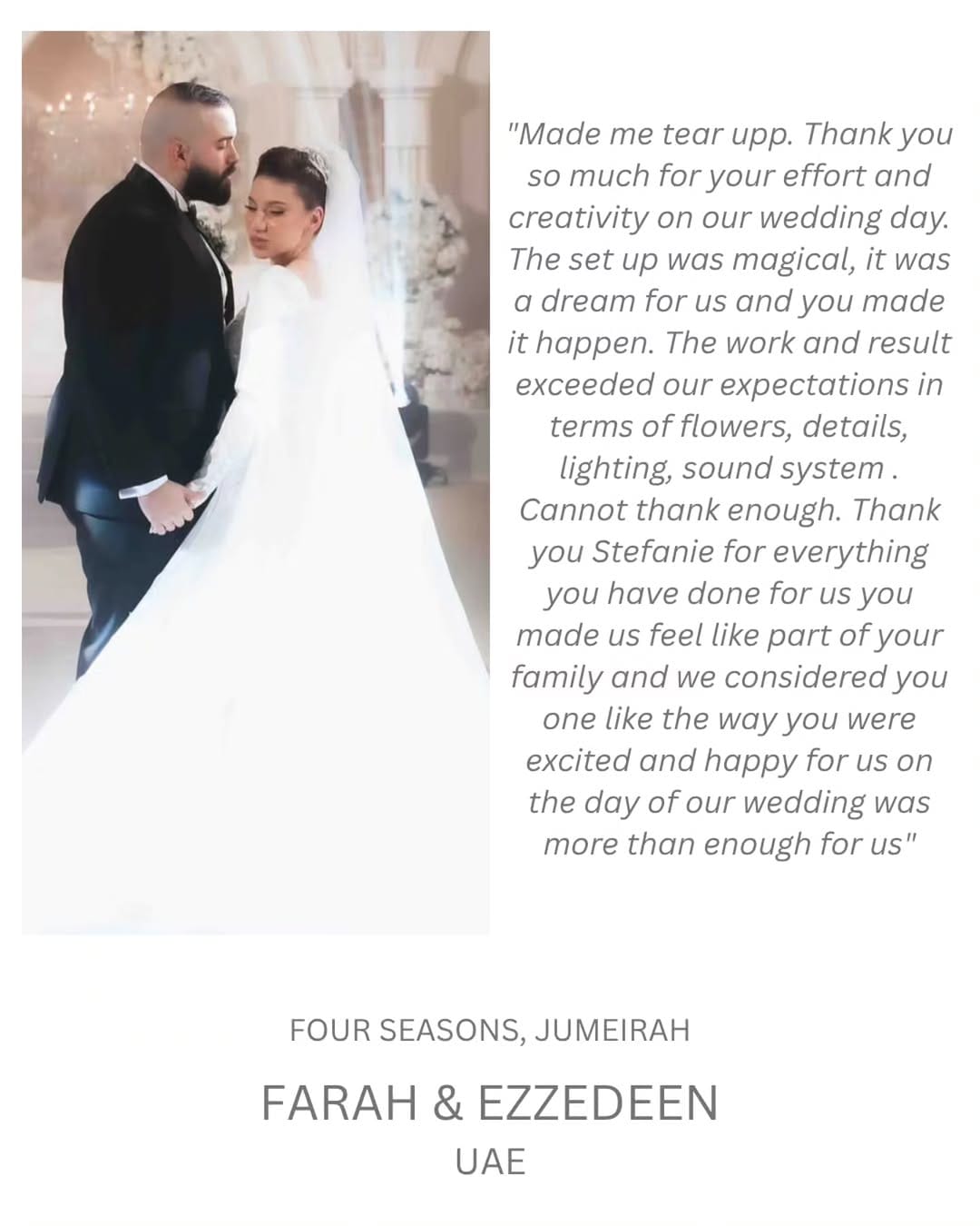Post 3 by JAM Wedding Planner on Instagram (image)