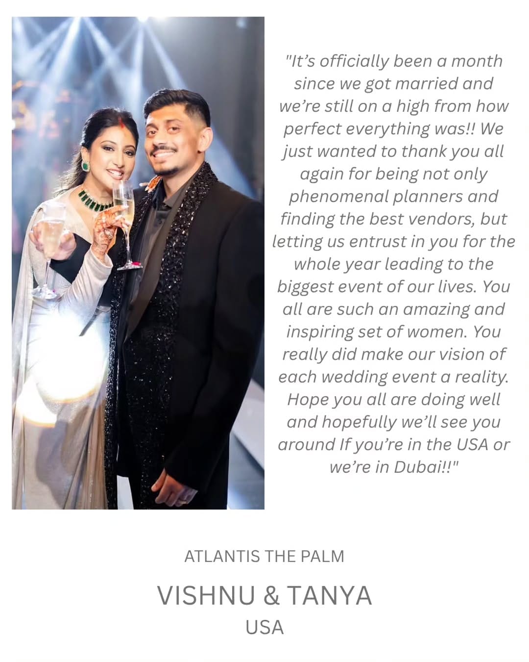 Post 2 by JAM Wedding Planner on Instagram (image)