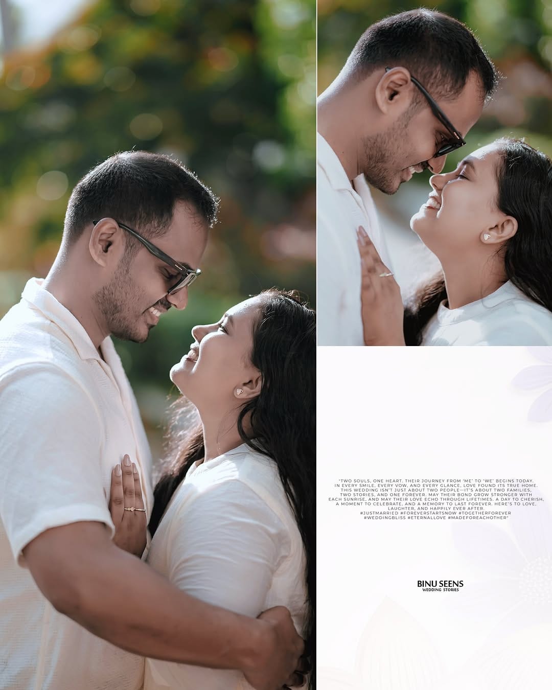 Post 5 by BINU SEENS WEDDING STORIES on Instagram (carousel)