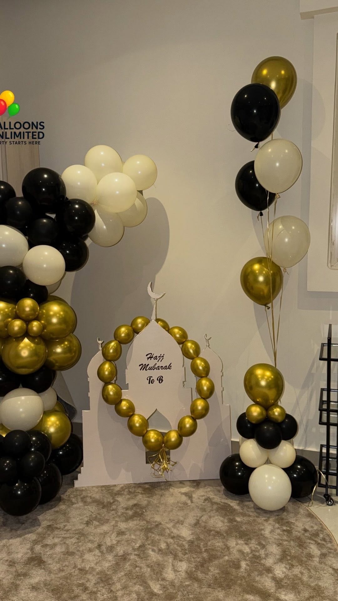 Post 4 by Balloons Unlimited Dubai on Instagram (video)