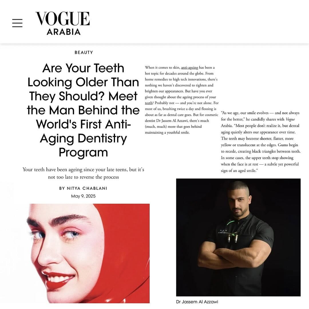 Post 9 by Dr. Jassem Al Azzawi | Anti-Aging | Invisalign | Veneers on Instagram (carousel)