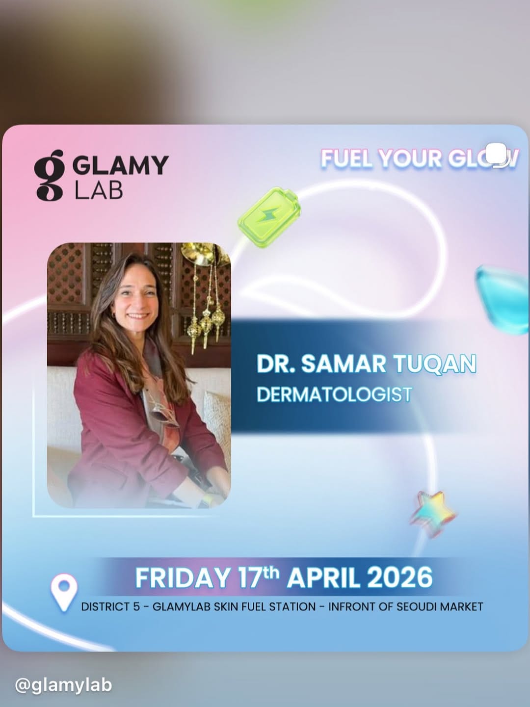 Post 8 by Dr. samartuqan | سمر طوقان on Instagram (image)