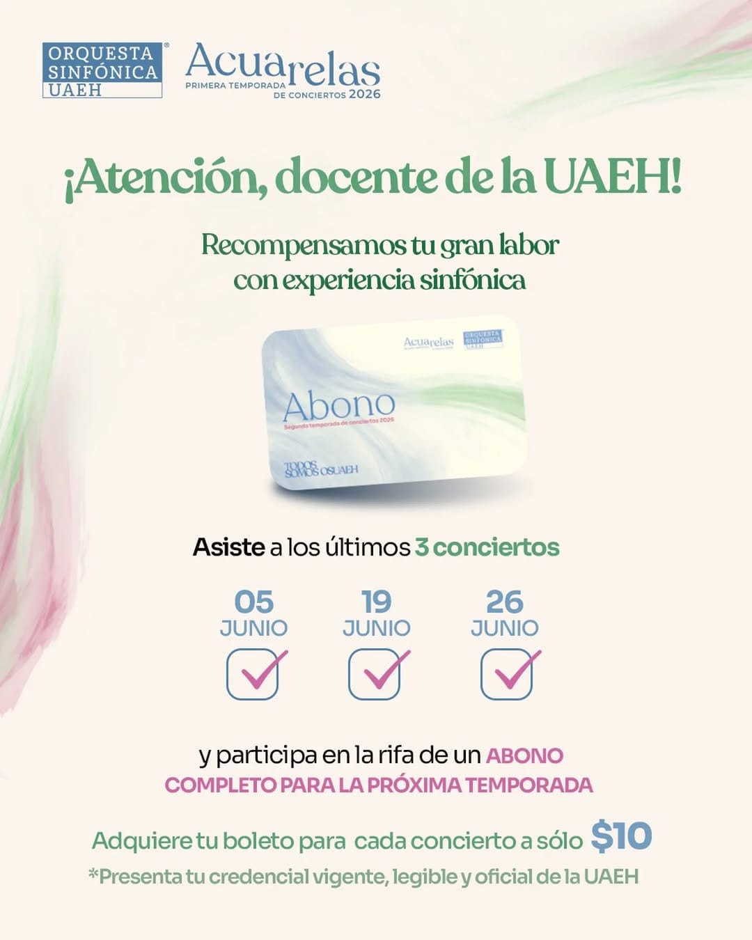 Post 9 by Orquesta Sinfónica UAEH A.C. on Instagram (image)