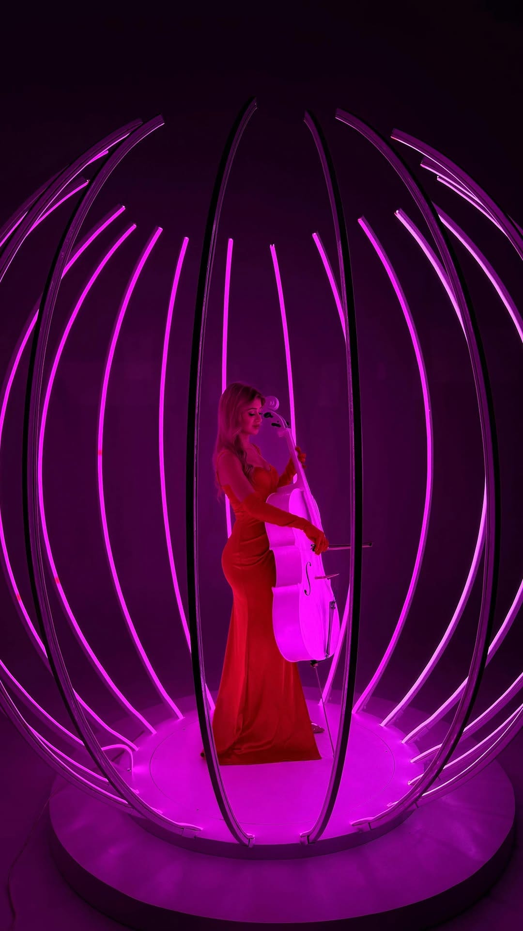 Post 4 by 🎼 Harpist In Dubai 🎼 on Instagram (video)