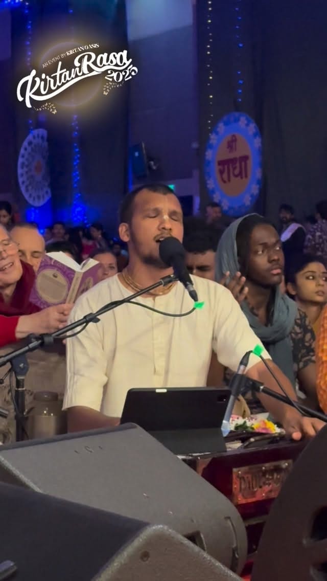 Post 2 by Kirtan Rasa Festival Dubai🪷 on Instagram (video)