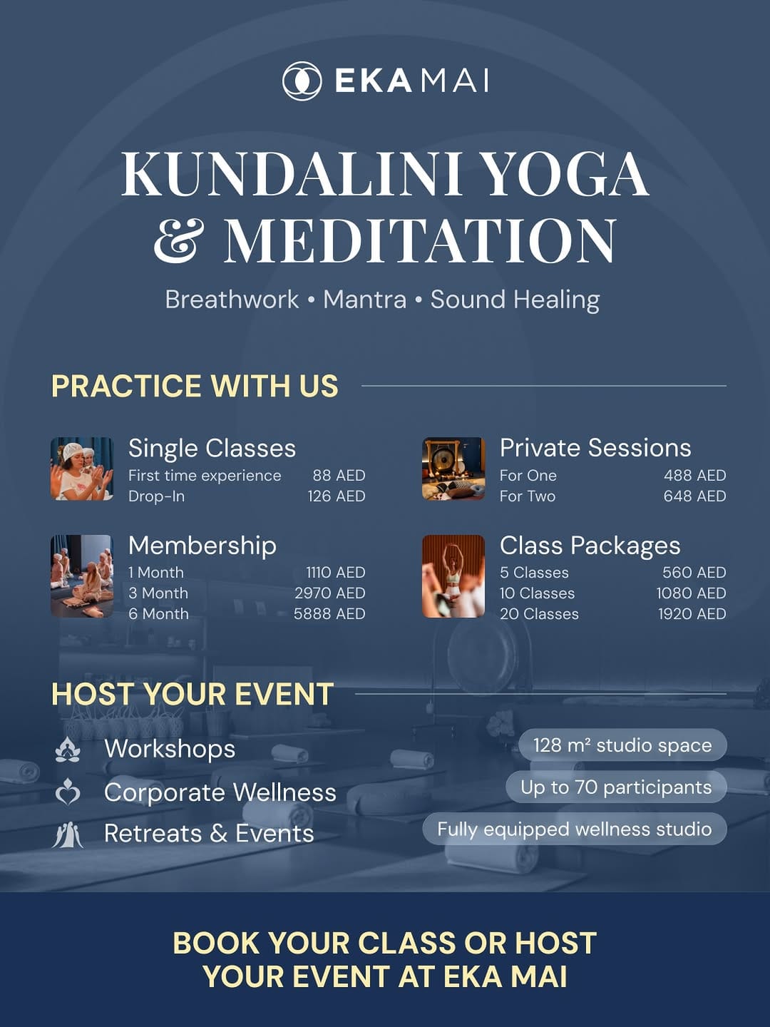 Post 9 by Eka Mai | Home of Kundalini yoga in Dubai on Instagram (image)
