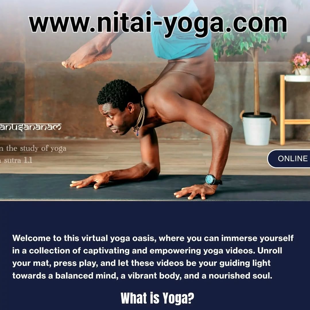 Post 10 by Nitai Krishna || Yoga Instructor on Instagram (carousel)