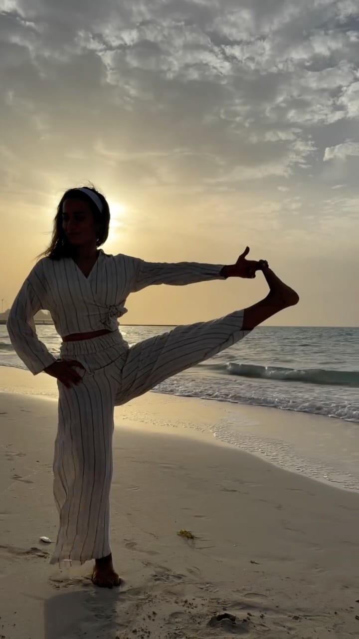 Post 2 by Reem Jabak | Yoga on Instagram (video)
