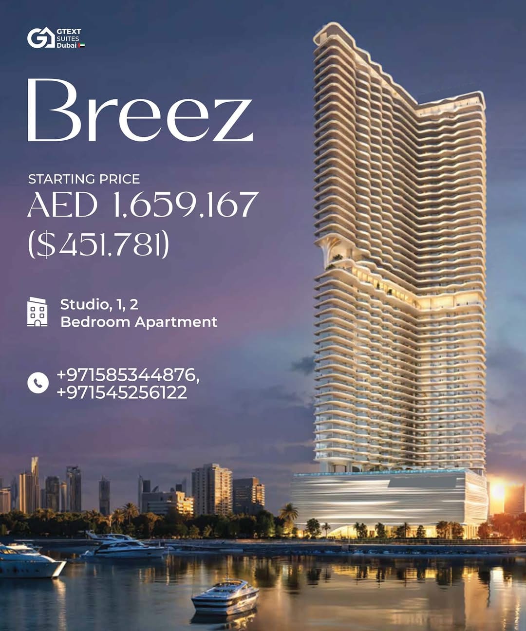 Post 7 by GText Suites Dubai on Instagram (carousel)