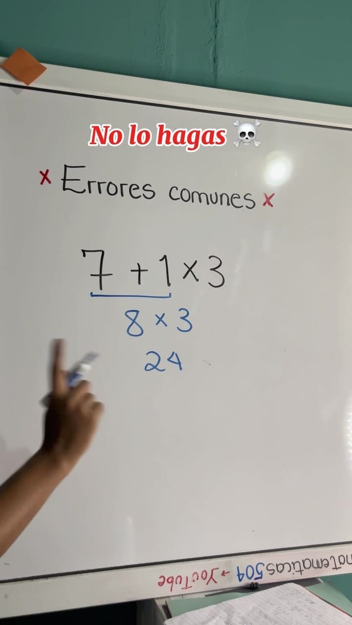 Post 9 by Tutor de Matemáticas 504 on Instagram (video)