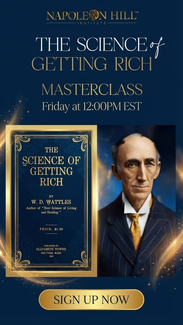 Post 2 by Napoleon Hill Institute on Instagram (video)