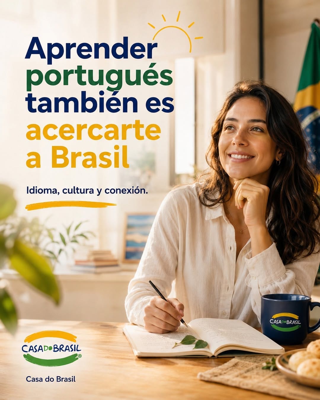 Post 3 by Casa do Brasil Cursos de Portugués on Instagram (image)