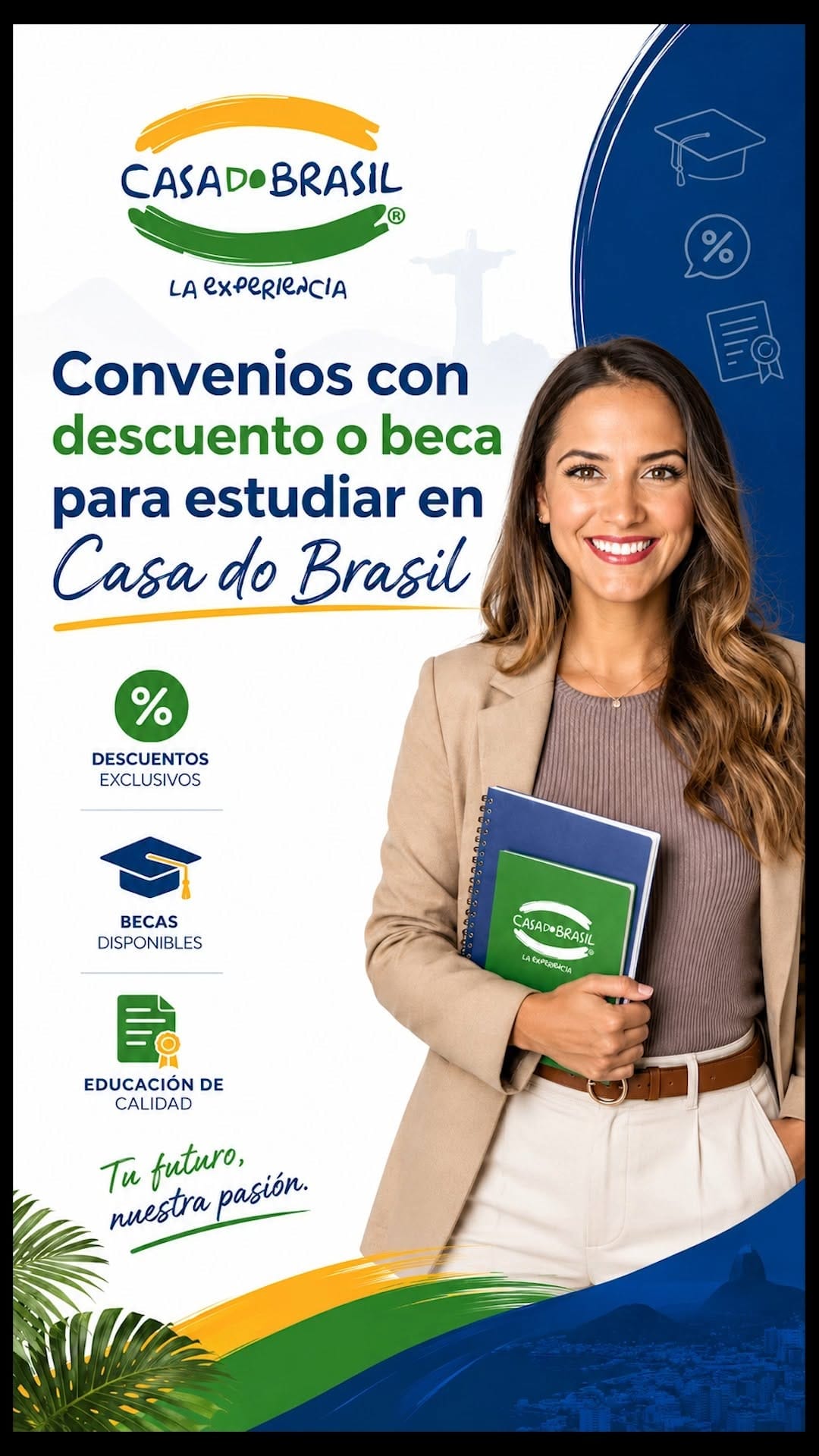 Post 6 by Casa do Brasil Cursos de Portugués on Instagram (video)