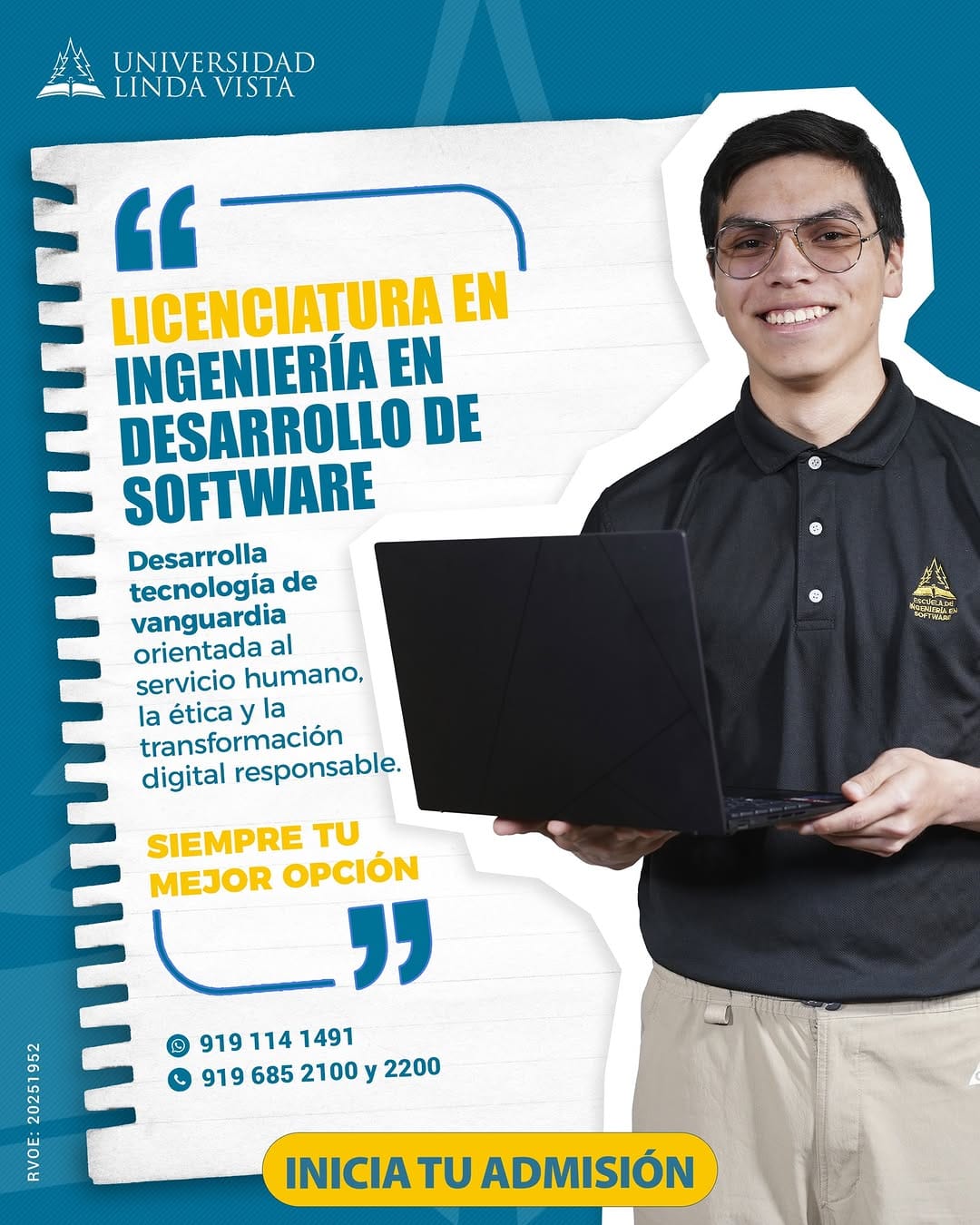 Post 4 by Universidad Linda Vista on Instagram (image)