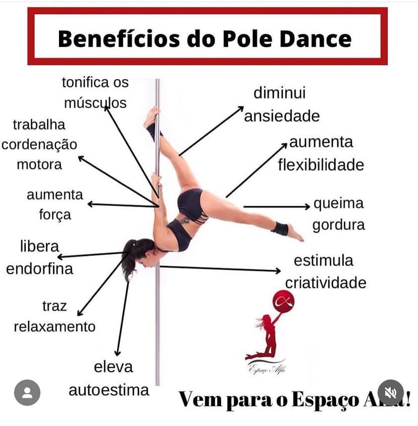 Post 10 by Espaço Alfa Escola de Pole Dance on Instagram (image)